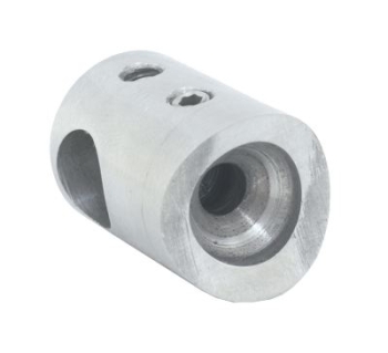 Traversenhalter f�r Rohr 33,7 mm, DG-Bohrung 10,2 mm, V2A